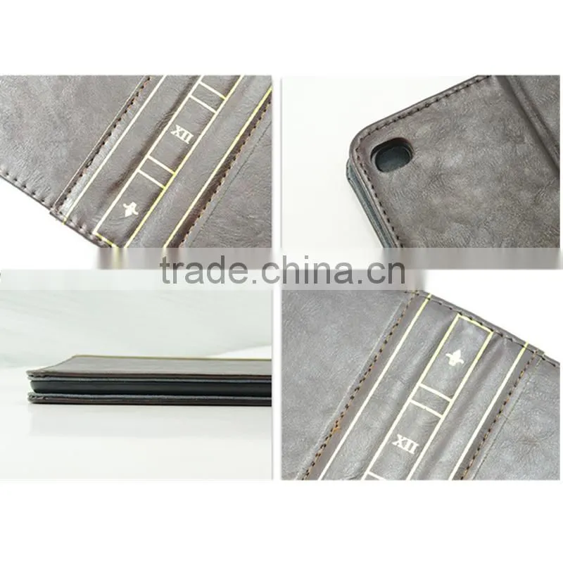 classic retro book style leather tablet case for ipad mini air pro 2 3 4 5 6 for Samsung galaxy tab S Q pro 2 3 4 5 for dell