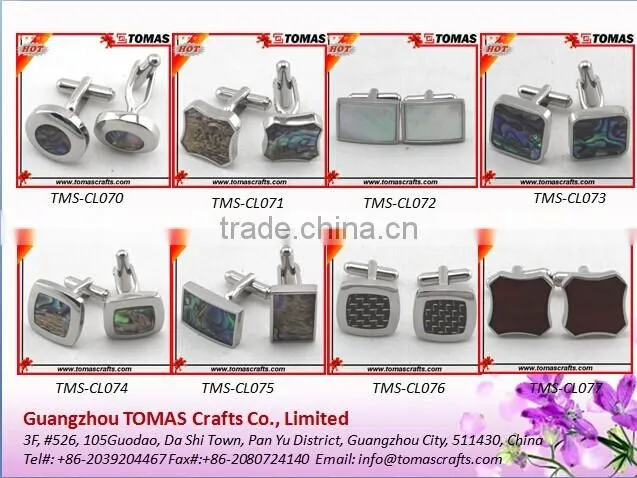 Fashion Mens Cufflinks , Custom Cufflinks , Crystal Cufflinks