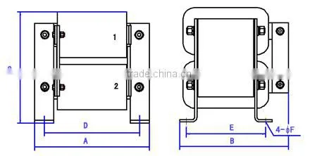 rated operational voltage: DC500V~DC540V Converter DC Reactor