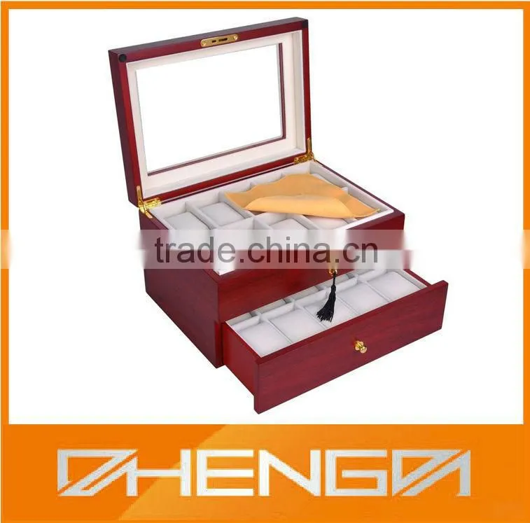 Good Quality Leather Watch Display Box Custom Made in China
