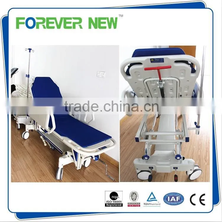 YXZ-E High Quality Medical stretcher cart manual patient transfer trolley