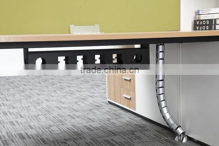 wooden office cubicle office partition table furniture