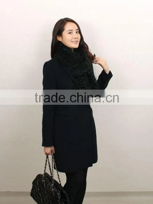12001 fashion sheep fur collar