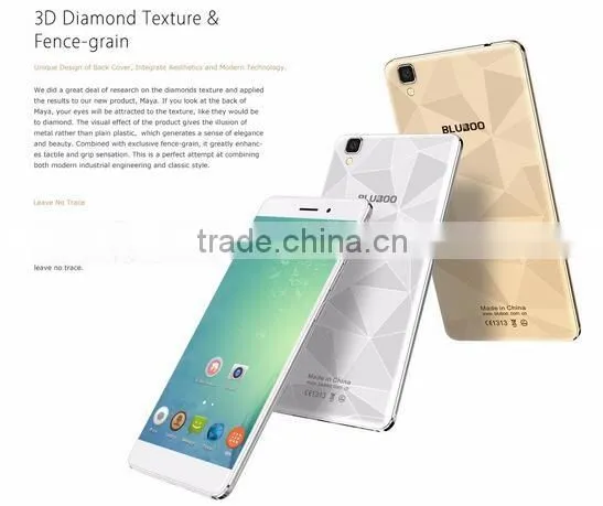 Bluboo Maya Android 6.0 5.5 inch HD Screen MTK6580 Quad Core 1.3GHz 2GB RAM 16GB ROM Gravity Sensor GPS Bluetooth 4.0