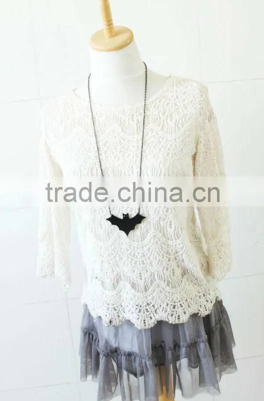 MYLOVE long chain bat necklace sweater chain MLSC05