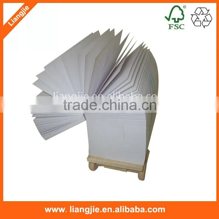 Sides printing note cube with pallet, wooden pallet memo cube