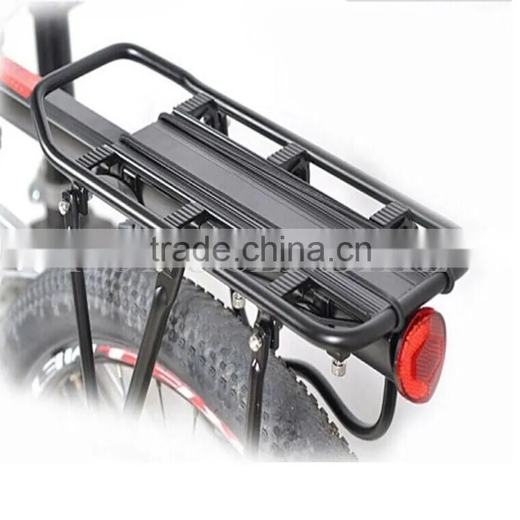 Aluminum Bike Cycling Rear Carrier Cargo Rack Seat Post Quick Release Mountain Bike