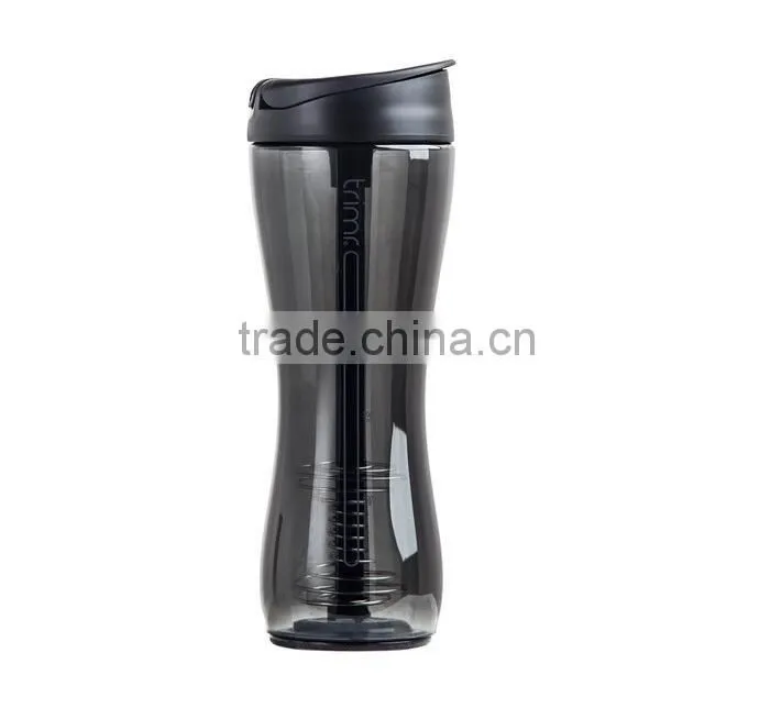 BPA-Free Shaker Bottle Straw Water Shake Bottle Shaker Cup