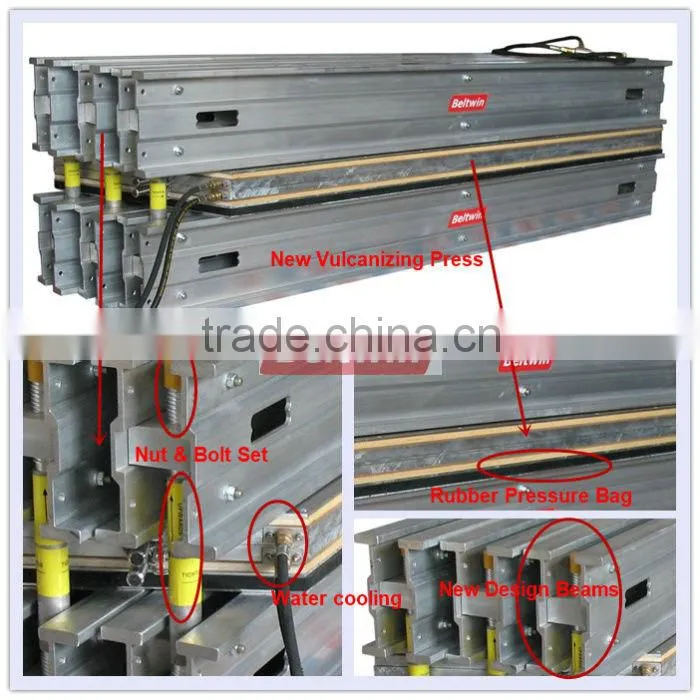 Beltwin 2016 new plate vulcanisateur machine for jointing rubber belting