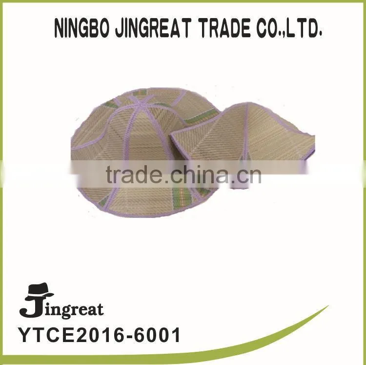Chinese bamboo folding fan foldable sun hats