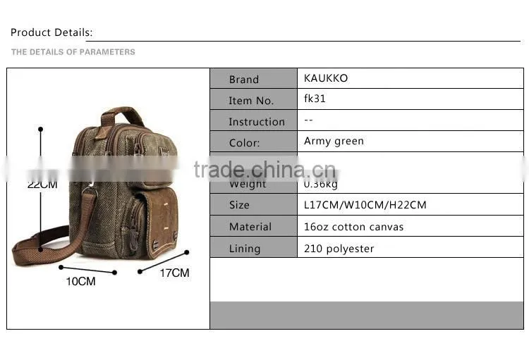 Traditional Canvas Waist Bag Fanny Pack Small Messenger Bag Sport Waist Bag Running Waist Bag Sling Bag For School