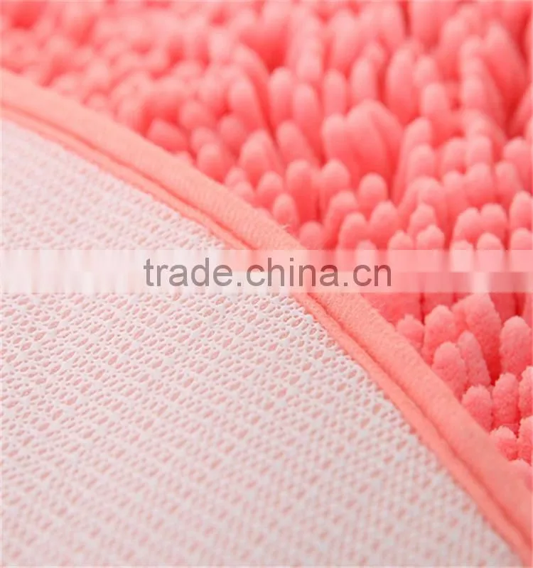 tufted chenille polyester mat