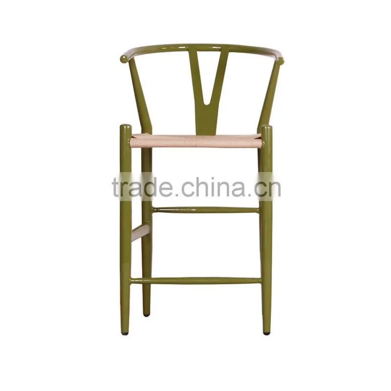 Replica design hans wenger metal bar stool china furniture