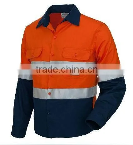 reflective T-shirt/ long sleeves reflective workwear/jackets with pockets