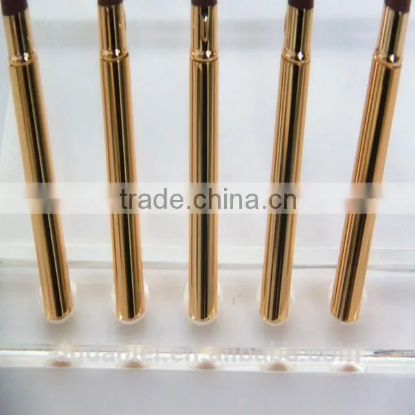 Good quality golden Automatic Disposable Lip brush Single makeup lip brush
