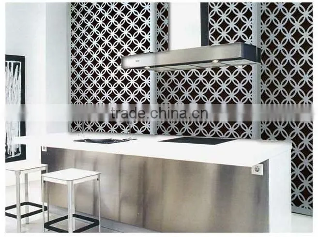 interior grille panel for partition wall