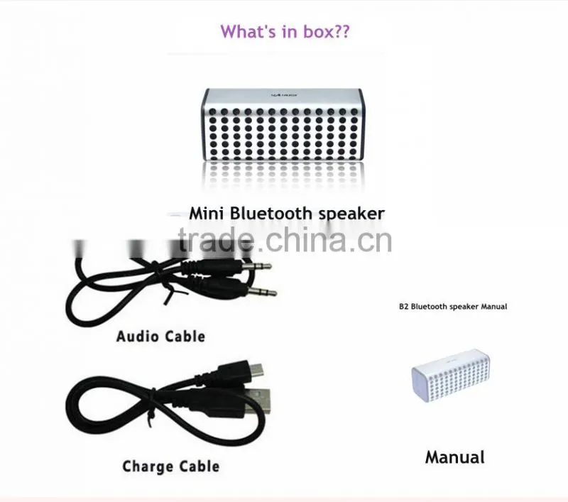 2016 new hot items for sale, wireless bluetooth speaker with powerful stereo sound