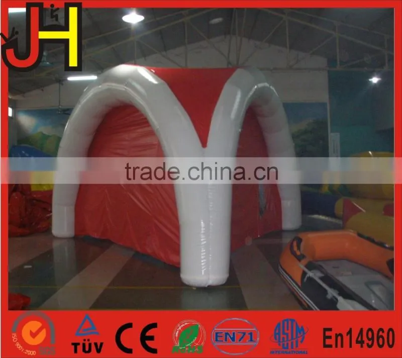 2016 China New Design Black And White Inflatable Spider Tent For Camping