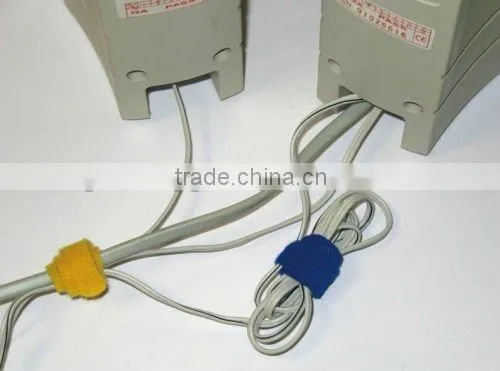 Hook and loop cable tie, custom nylon ski strap, adjustable straps