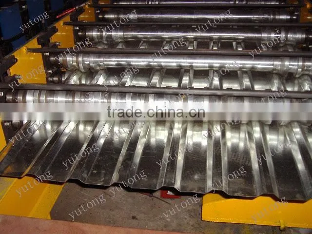 Hot sale roof panel cold roll forming machine