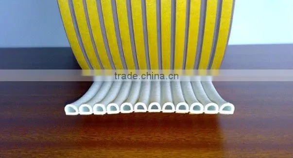 Foam door seal strip