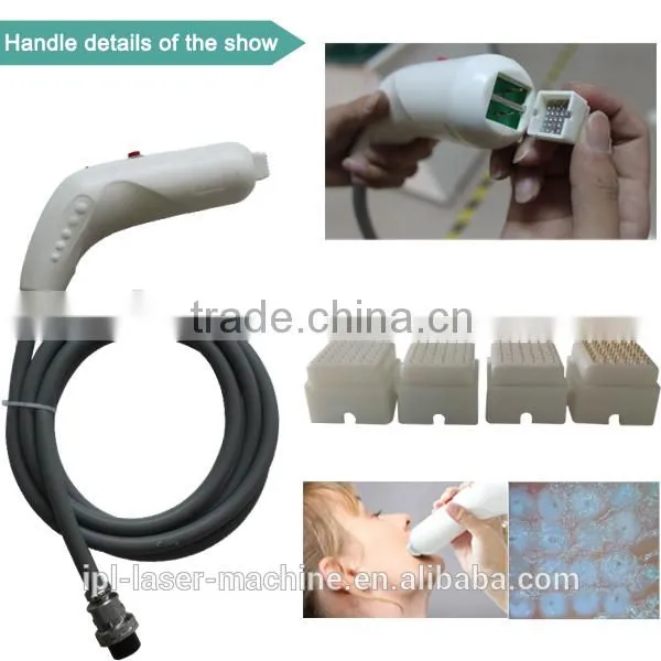 portable fractional microneedle rf/fractional rf microneedle scarlet device