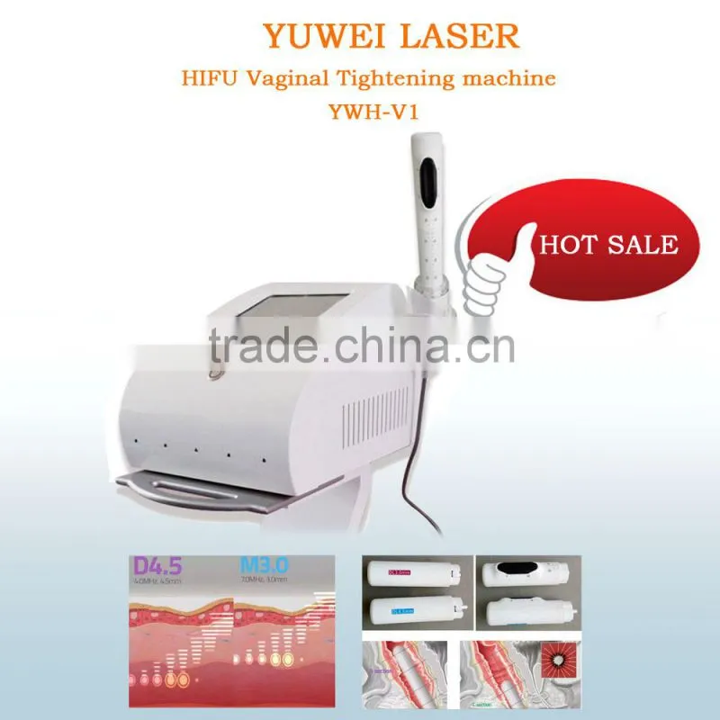 Portable Safety Color Touch Screen vaginal rejuvenation HIFU / HIFU Machine