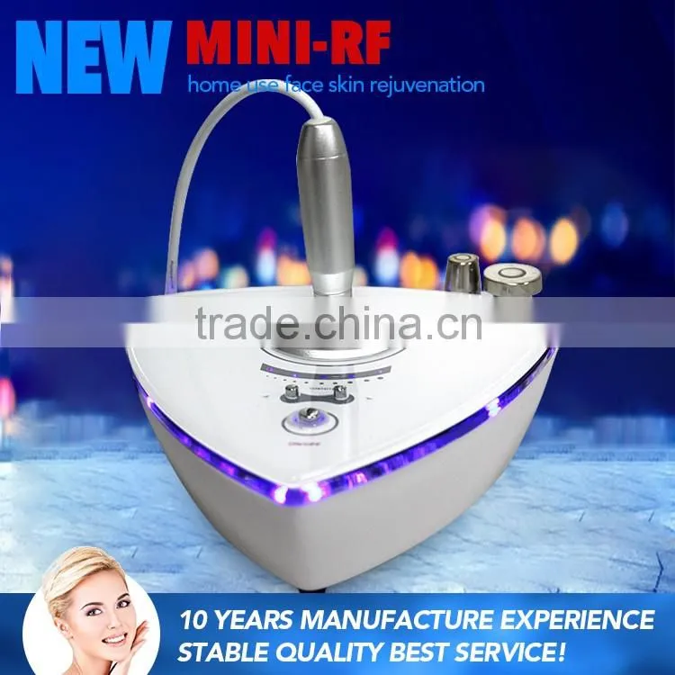 Portable home use wrinkle removal facial massage beauty rf lifting machine