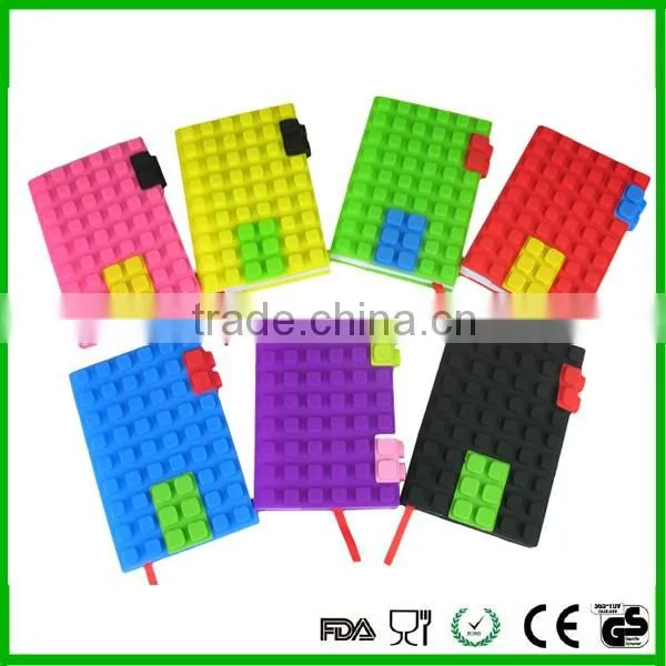 chocolate shape notebook cover silicone