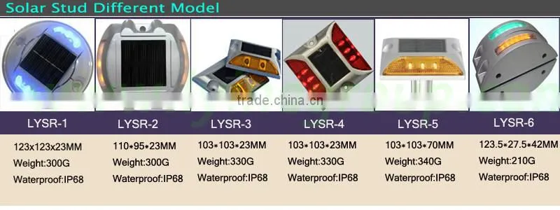 New road reflectors cat eyes glass model