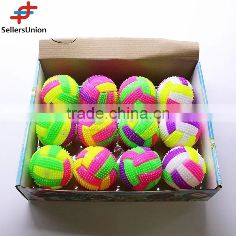 No. 1 yiwu exporting commission agent wanted cheap price colorful volleyball design children ball toy 10129597