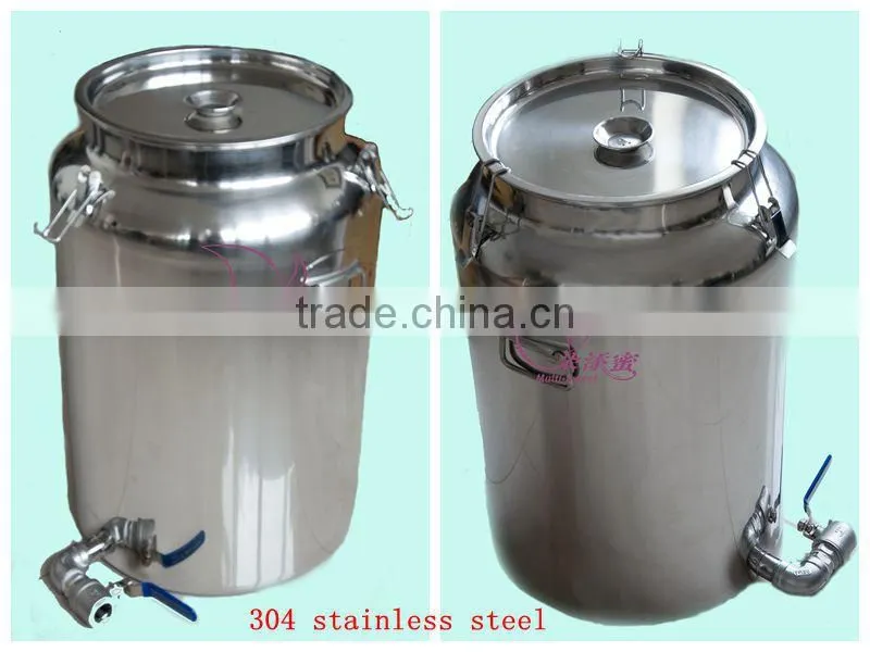 Stainless steel honey barrels with heater / honey can with heater