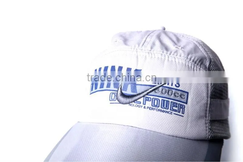 Hottest sell fashionable fishing product white peaked cap for outdoor sport
