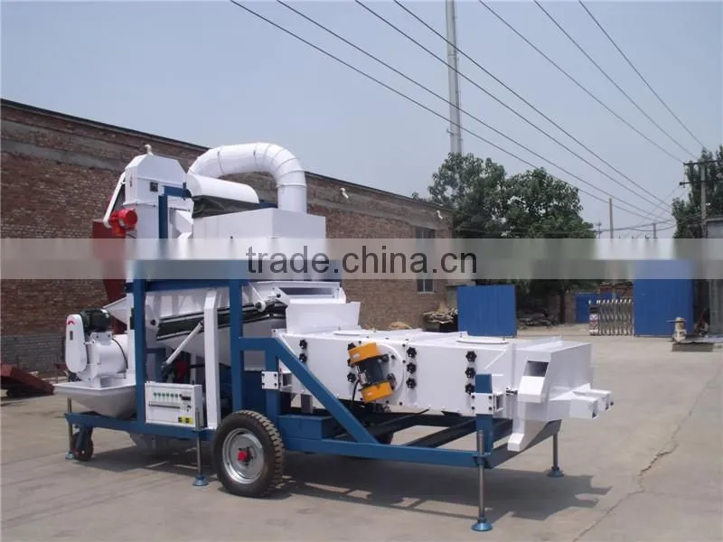 Air Screen Cleaner with Gravity Table