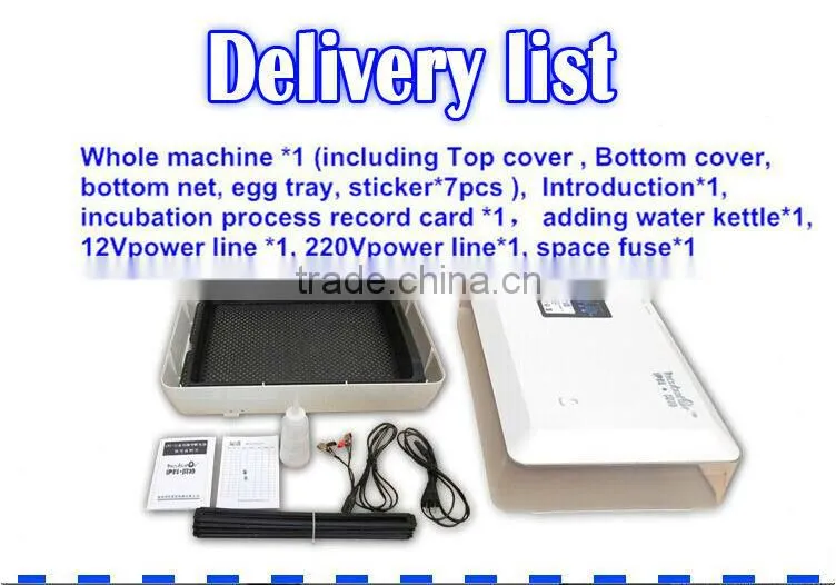 XS-60pcs high quality mini 60 pcs egg incubator