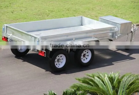 10x5 ft fully welded tandem trailer for AU market