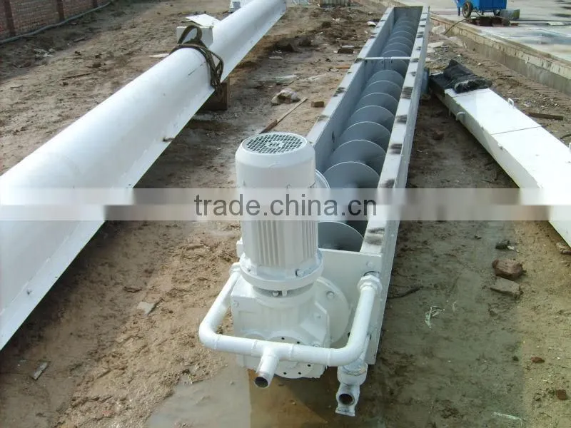 pipe screw conveyor for material conveying
