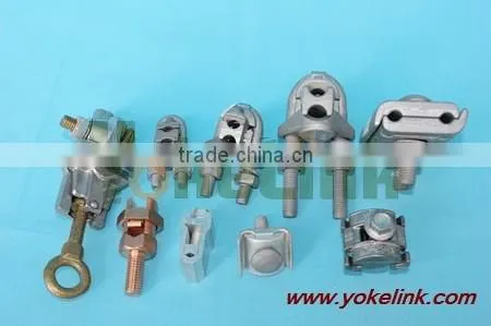 Aluminum Single U bolt Clamp loop dead-end