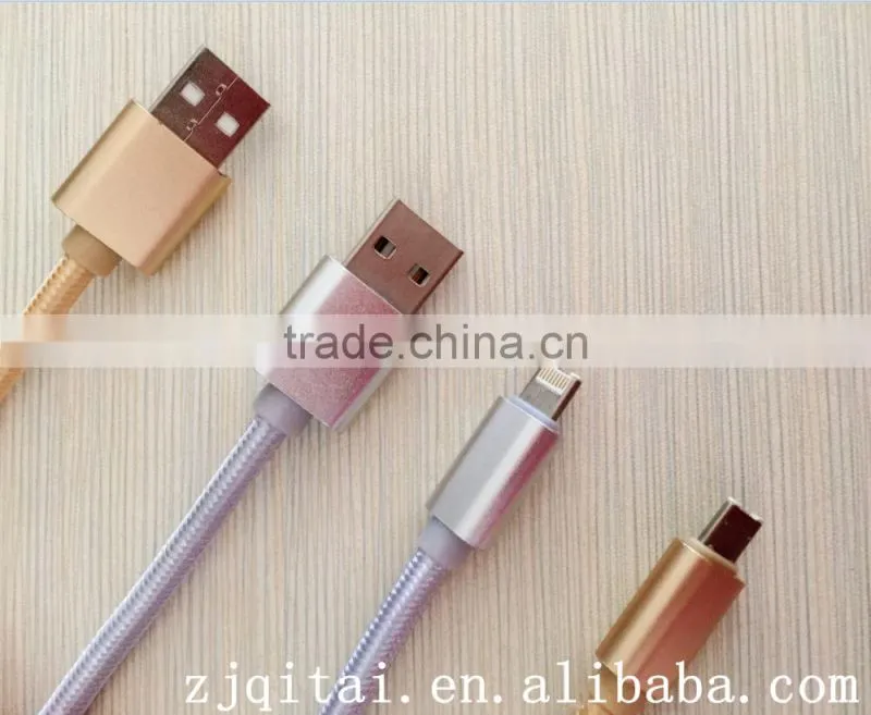 China manufacturer micro usb charging cable high quality