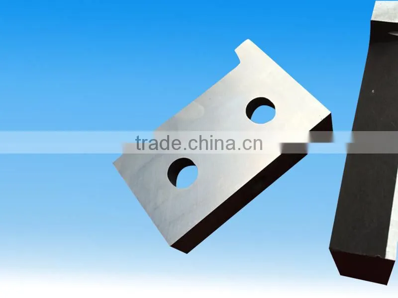 Hot rolled steel bar production line shear blades