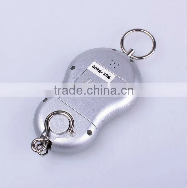 Multi-purpose Digital Hanging Luggage Fishing Weight Scale 10g-40Kg Silver