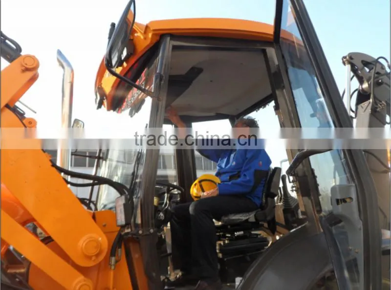 EVERUN backhoe loader 8ton 7ton 6ton, 4x4 carraro transmission, 1.15m3