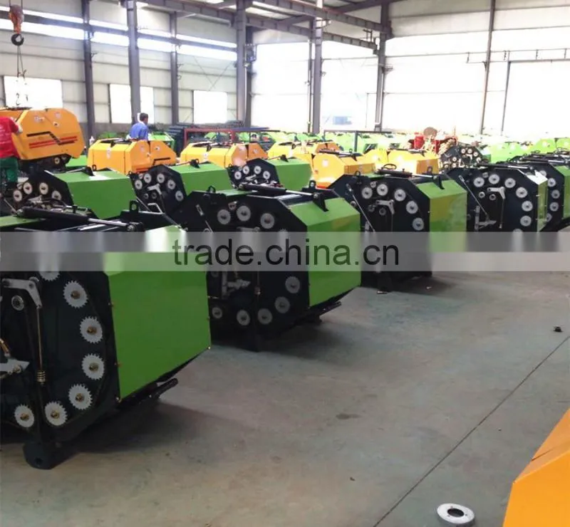 Fully Stocked hay grass straw silage alfalfa available hay bale compress baler machine made in china