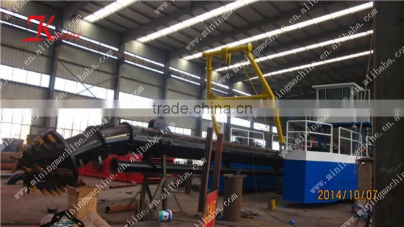 River sand pump dredger