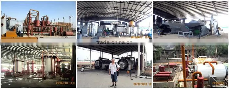Black oil and sludge Oil distillation equipment
