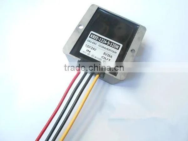 12V 24V power transfer switch 5V75W 5V15ADC-DCLED car power LED Display Car Power