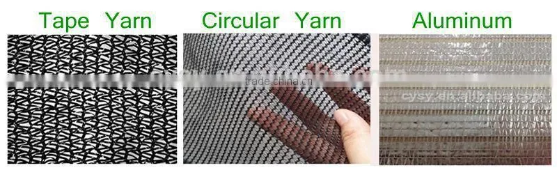 30%-90% shade factor agricultural plastic dark green shade net