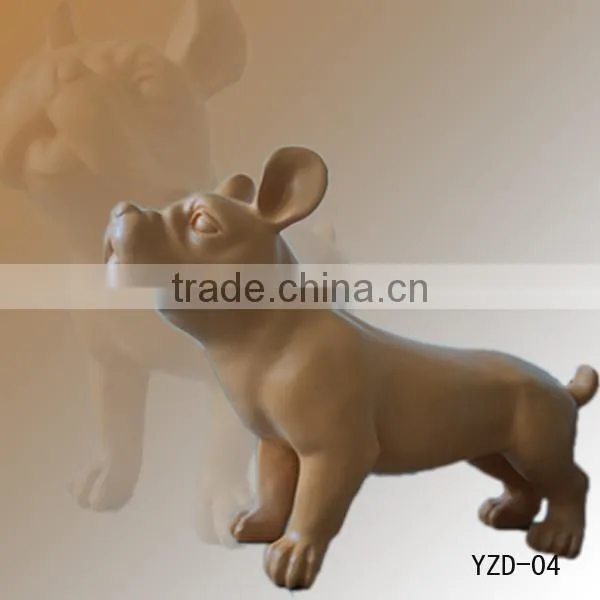 Animal mannequin model fiberglass pet dog