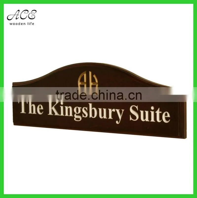 wooden sign/ wood plaque