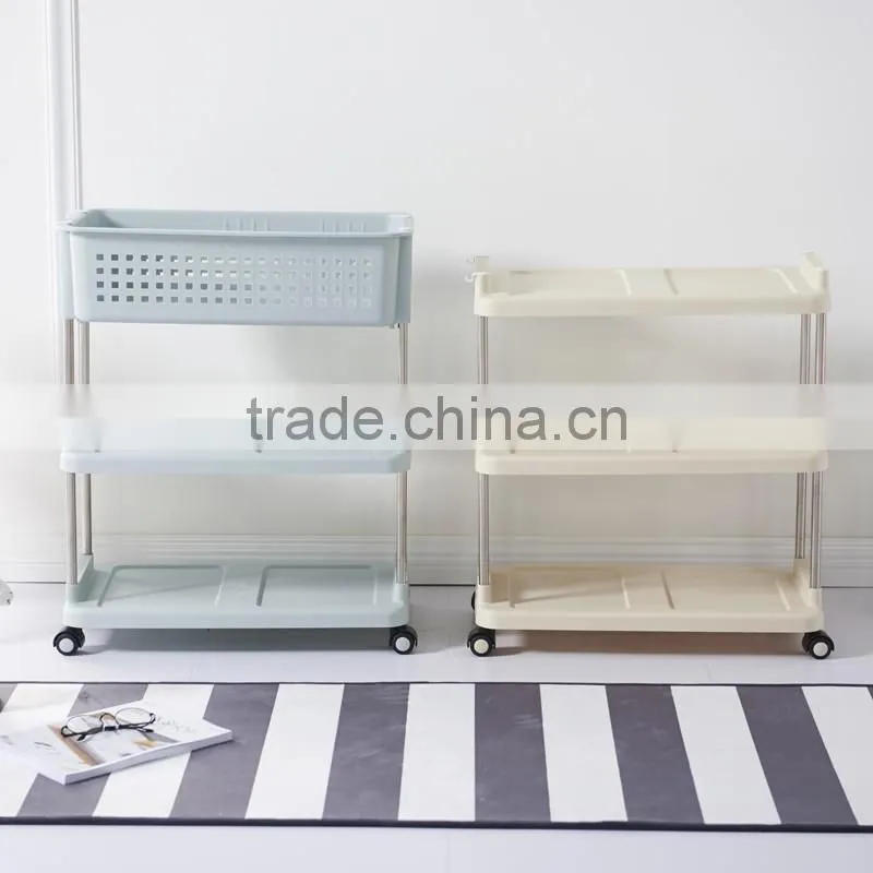 Household Storage 2 Tier Basket for Closet Office Garage Kitchen and Bathroom